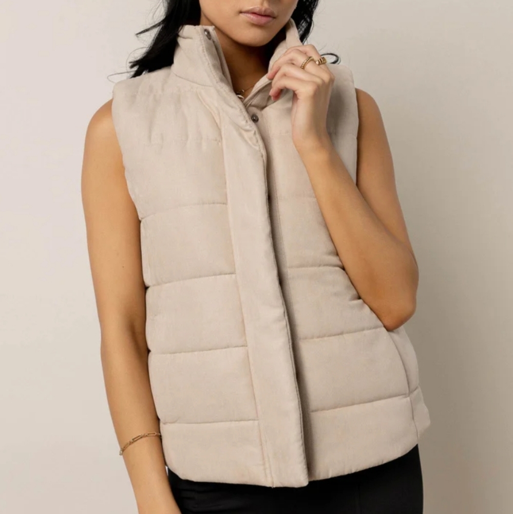 Bohme MILAH PUFFER VEST M Beige